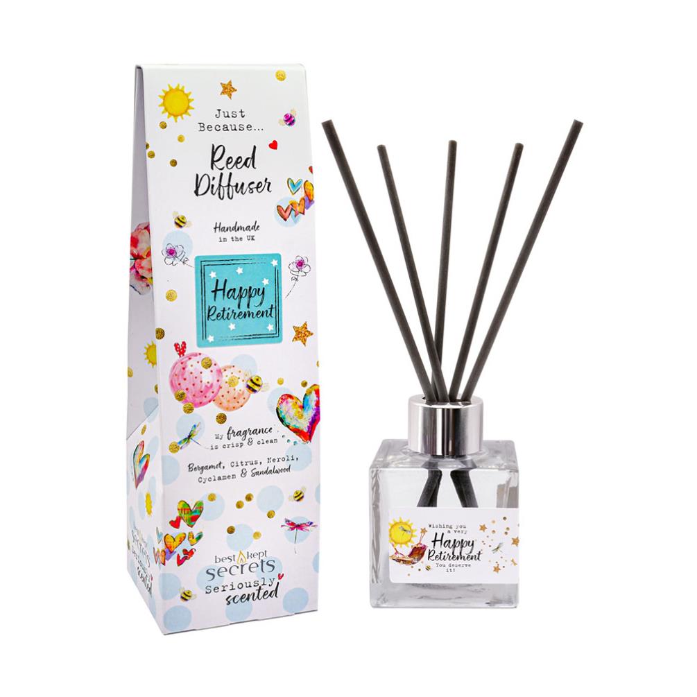 Best Kept Secrets Happy Retirement Sparkly Reed Diffuser - 100ml £13.49